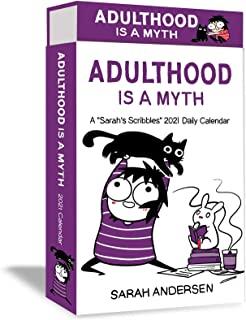 Sarah's Scribbles 2021 Deluxe Day-To-Day Calendar: Adulthood Is a Myth