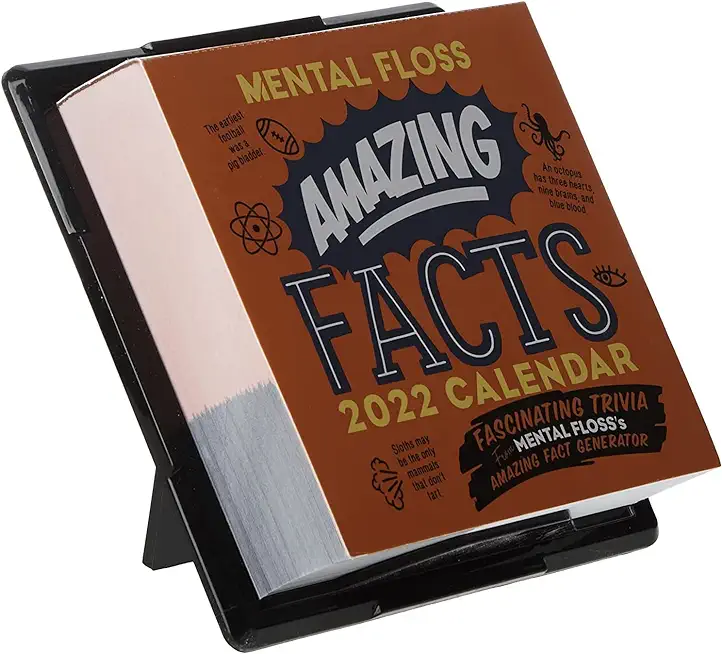 Amazing Facts from Mental Floss 2022 Day-To-Day Calendar: Fascinating Trivia from Mental Floss's Amazing Fact Generator