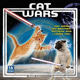 2021 Cat Wars 16-Month Wall Calendar