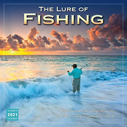 2021 the Lure of Fishing 16-Month Wall Calendar