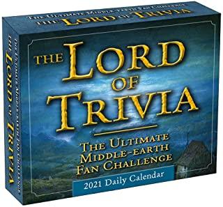 2021 the Lord of Trivia -- The Ultimate Middle Earth Fan Challenge Boxed Daily Calendar