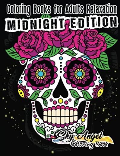Coloring Books for Adults Relaxation: Sugar Skull Coloring Book for Adults: Sugar Skull Adult Coloring Books, Dia De Los Muertos Coloring Book, Day of