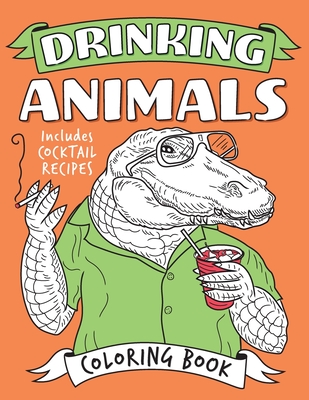 Drinking Animals Coloring Book