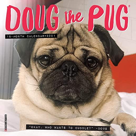 Doug the Pug 2021 Mini Wall Calendar (Dog Breed Calendar)