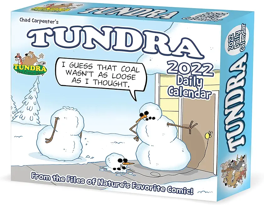 Tundra 2022 Box Calendar, Daily Desktop