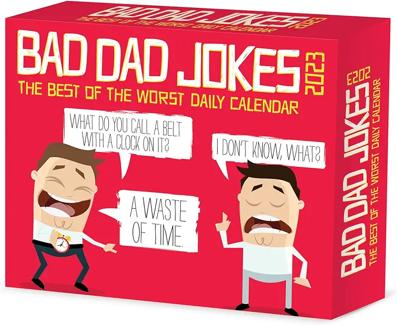 Bad Dad Jokes 2023 Box Calendar