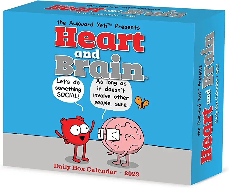 Heart & Brain by the Awkward Yeti 2023 Box Calendar