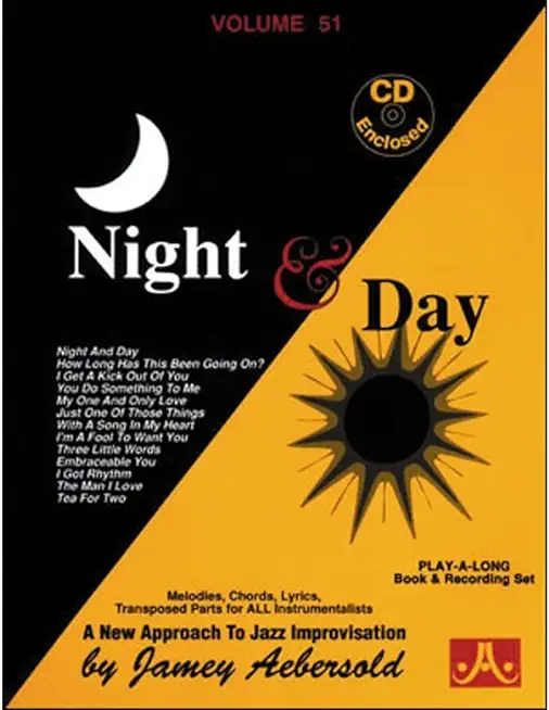Jamey Aebersold Jazz -- Night & Day, Vol 51: Book & CD