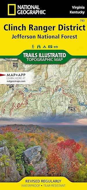 Clinch Ranger District Map [Jefferson National Forest]