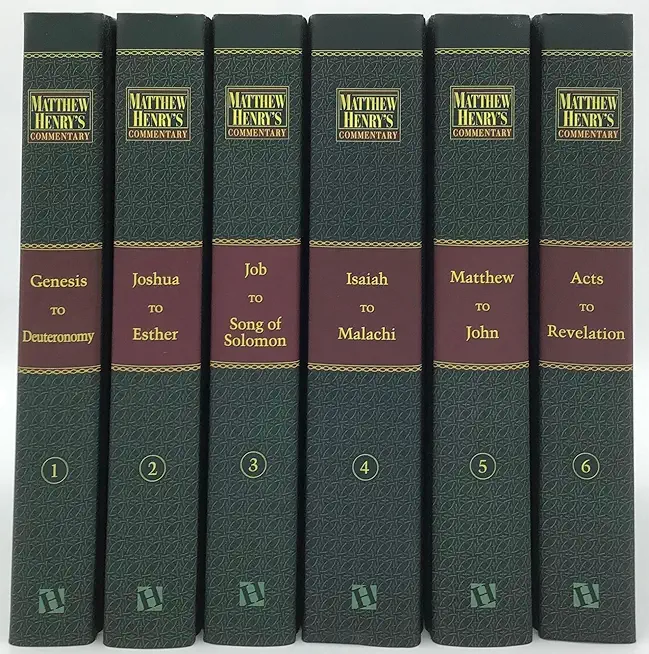 Matthew Henry's Commentary on the Whole Bible, Complete 6-Volume Set: Complete and Unabridged
