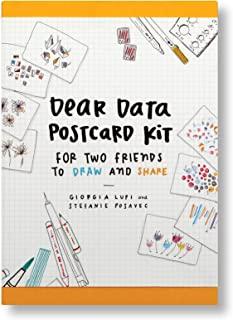 Dear Data Postcard Kit: For Two Friends to Draw and Share (DIY Data Visualization Postcard Kit)