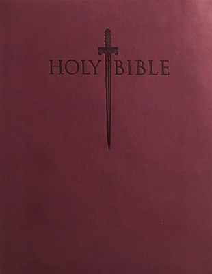 King James Version Easy Read Sword Value Thinline Bible Personal Size Burgundy Ultrasoft