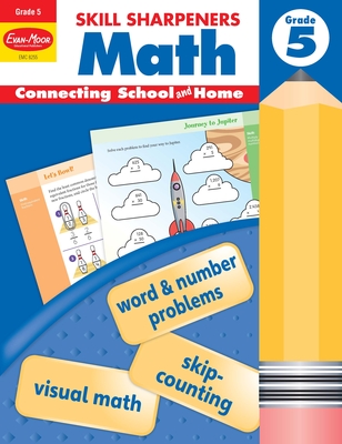 Skill Sharpeners: Math, Grade 5 Workbook