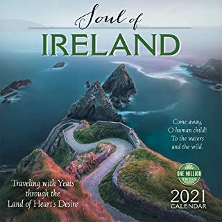 Soul of Ireland 2021 Wall Calendar: Traveling with Yeats Through the Land of Heart's Desire