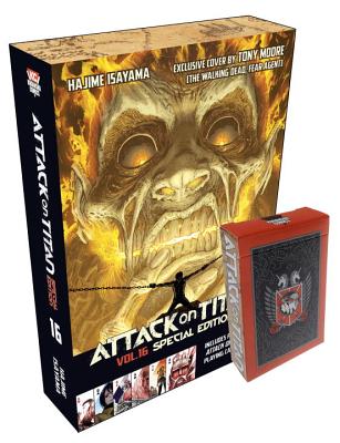 Attack on Titan 16 Manga Special Edition with Playing Cards [With Cards]