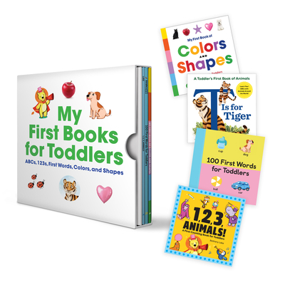 My First Books for Toddlers Box Set: Abcs, 123s, First Words, Colors and Shapes