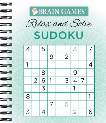 Brain Games Relax & Solve Sudoku