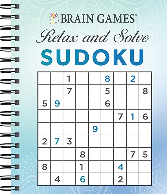 Brain Games - Relax and Solve: Sudoku (Blue)