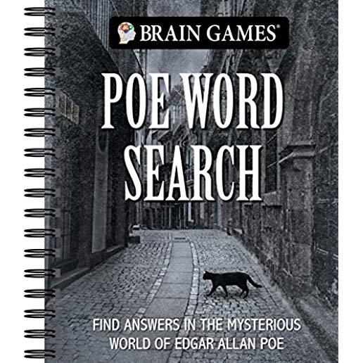 Brain Games Poe Word Search: Find Answers in the Mysterious World of Edgar Allan Poe