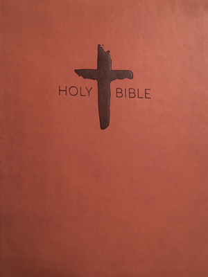 Kjver Sword Study Bible Giant Print Value Edition Chestnut Cross Motif: King James Version Easy Read