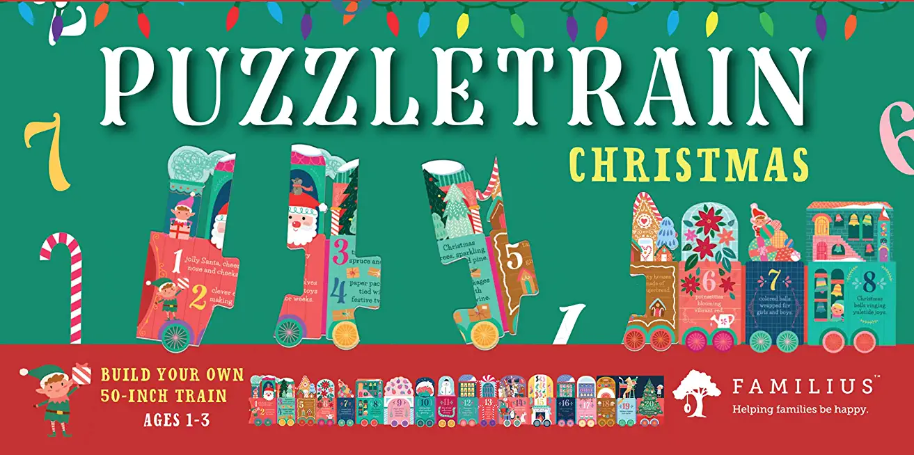 Puzzletrain: Christmas 26-Piece Puzzle