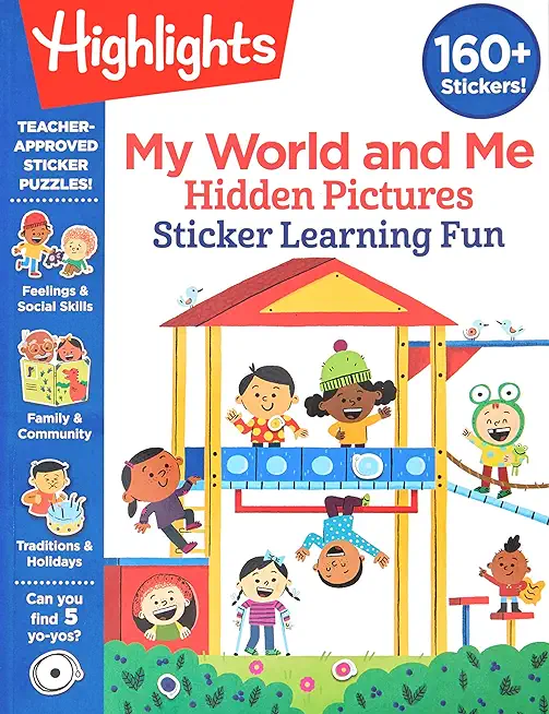 My World and Me Hidden Pictures Sticker Learning Fun