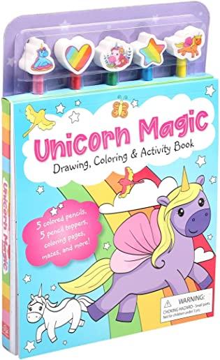 Unicorn Magic Pencil Toppers: Drawing, Coloring & Activity Book