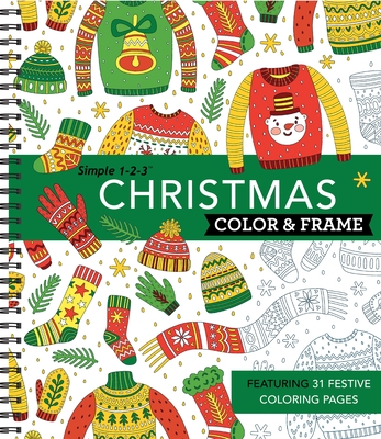 Color & Frame Coloring Book - Christmas