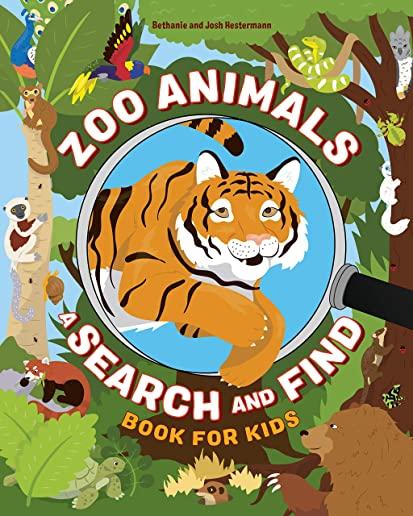 Zoo Animals: A Search and Find Book for Kids