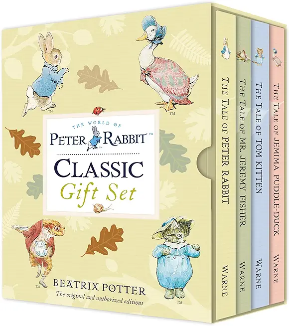 The Peter Rabbit Plush Gift Set (the Revised Edition): Includes the Classic Edition Board Book + Plush Stuffed Animal Toy Rabbit Gift Set [With Plush]