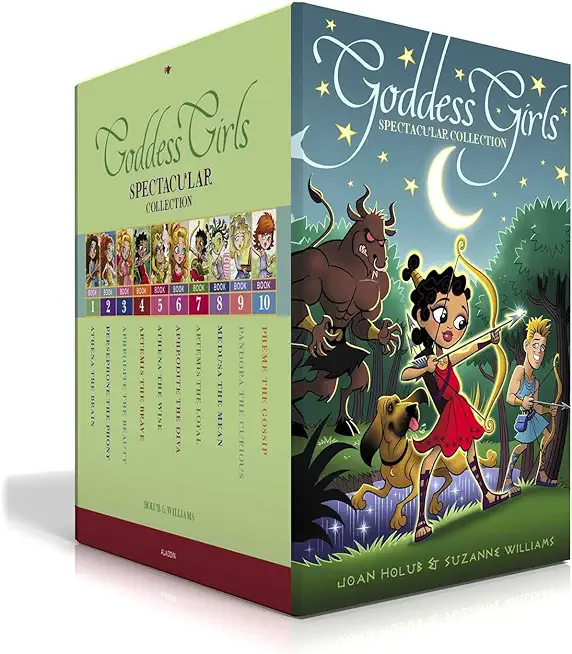 Goddess Girls Spectacular Collection (Boxed Set): Athena the Brain; Persephone the Phony; Aphrodite the Beauty; Artemis the Brave; Athena the Wise; Ap