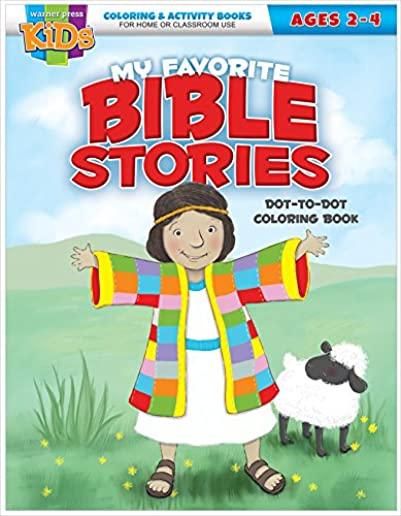 Kid/Fam Ministry Color and ACT Bks - General - Favorite Bible Stories Dot-To-Dot (2-4)