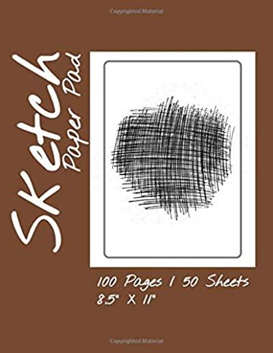 Sketch Paper Pad 100 Pages / 50 Sheets 8.5