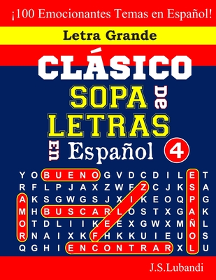 CLÃSICO SOPA De LETRAS En EspaÃ±ol; 4