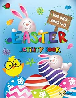 Easter Activity Book for Kids Age 4-8