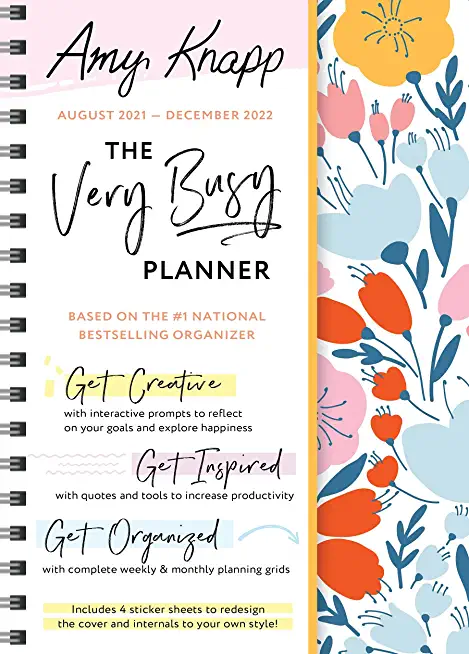 2022 Amy Knapp's the Very Busy Planner: August 2021-December 2022