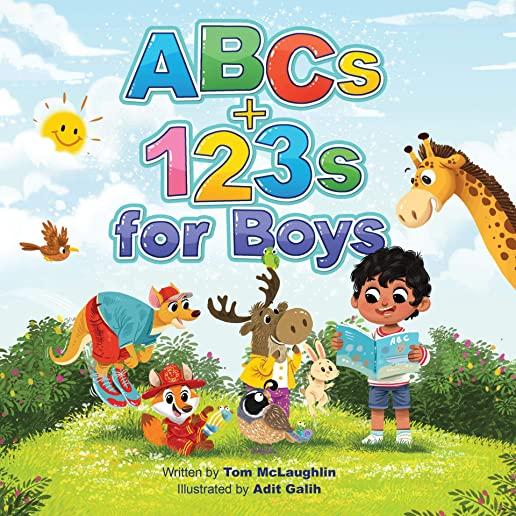 ABCs and 123s for Boys: A fun story time and bedtime alphabet and counting book for preschoolers