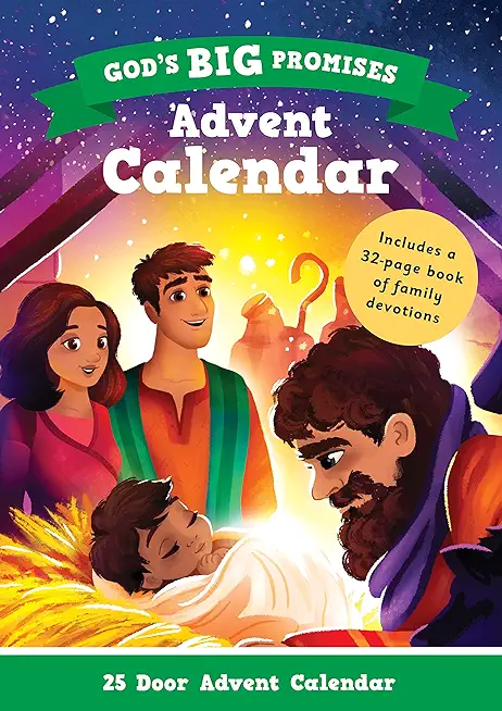 God's Big Promises Advent Calendar and Family Devotions: 25 Door Advent Calendar