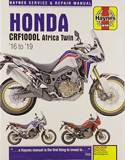 Honda Crf1000l Africa Twin from 2016-2019 Haynes Repair Manual
