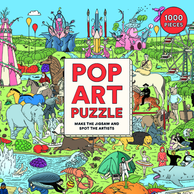 Pop Art Puzzle: Make the Jigsaw and Spot the Artists