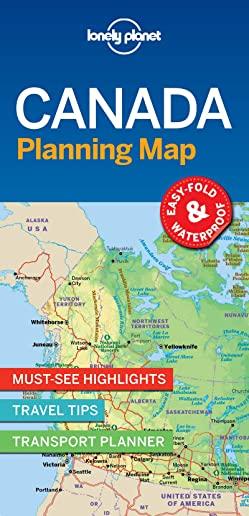 Lonely Planet Canada Planning Map