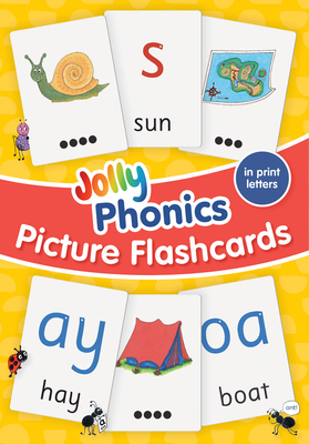 Jolly Phonics Picture Flash Cards: In Print Letters