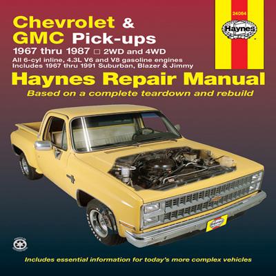 Chevrolet and GMC Pick-Ups Automotive Repair