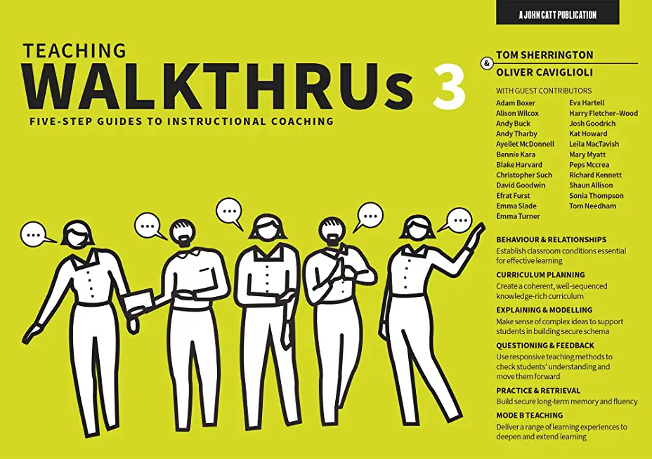 Teaching Walkthrus 3: Five-Step Guides to Instructional Coaching