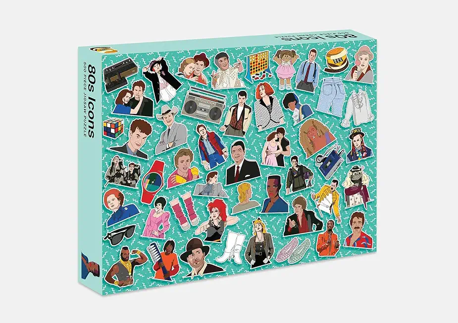 80s Icons: 500-Piece Jigsaw Puzzle