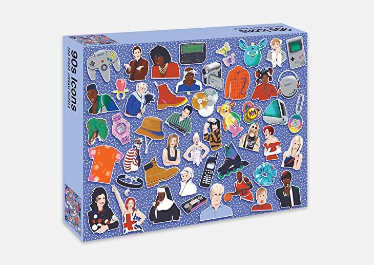90s Icons Jigsaw Puzzle: 500 Piece Jigsaw Puzzle