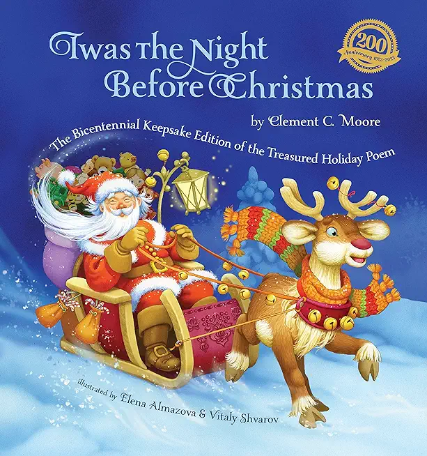 Twas the Night Before Christmas: A Holiday Keepsake Boardbook for Babies and Toddlers
