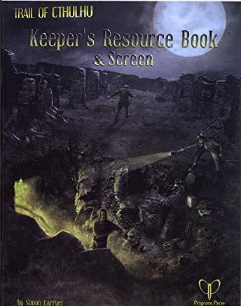 Trail of Cthulhu Keeper's Resource Book and Screen