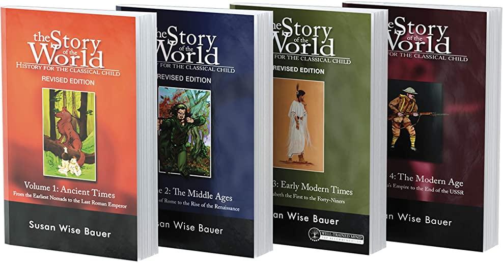 Story of the World Text Bundle, Paperback: History for the Classical Child: Ancient Times Through the Modern Age