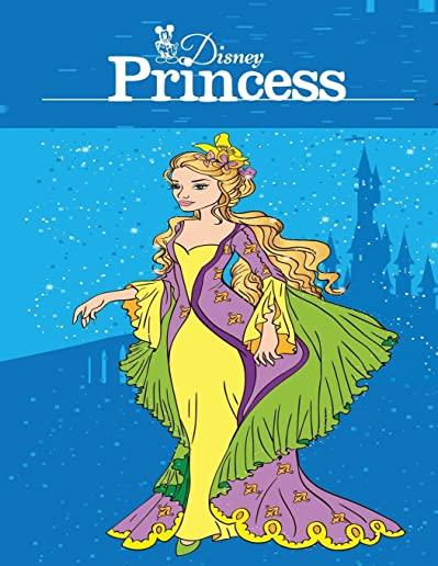 Disney Princess: Adult Coloring Book: Beautiful designs to Inspire your Creativity and Relaxation.